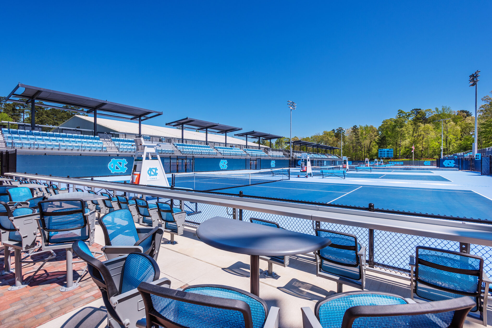 UNC at Chapel Hill ConeKenfield Tennis Center Blum Construction