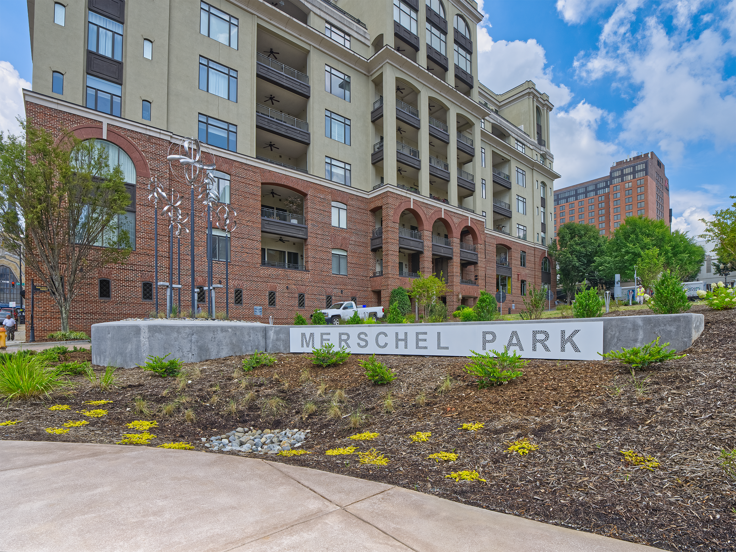 Merschel Park Sign